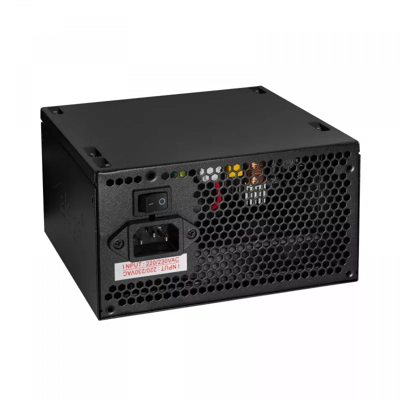 Fonte de alimentação ATX Akyga Classic AK-C1-500 500 W, 80 PLUS, PFC ativo, ventoinha de 120 mm