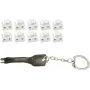 Bloqueador de porta ShiverPeaks 08-01036 RJ-45 branco com chave