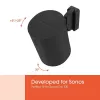 Suporte de parede Vogels | Suporte de parede para coluna para Sonos Era 100 | Inclinável, rotativo | Capacidade máxima 7 kg | Preto