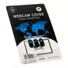 Kit de tampa deslizante para webcam Lamptron LAMP-AP303, 3 peças preto