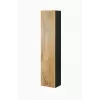 Conjunto de armários de sala Cama VIGO 1 preto/carvalho wotan