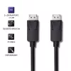 Cabo DisplayPort Qoltec 50374 3 m preto