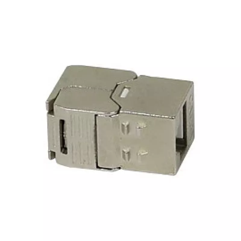 Módulo Keystone Synergy 21 conector fêmea TP RJ45 CAT6A 500MHz curto com fixação de cabo - cabo - digital/dados