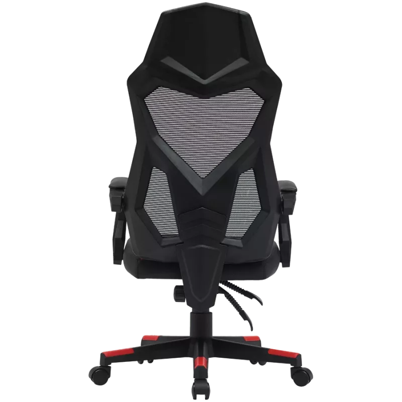Canyon MCH01 - Flow - cadeira gaming ergonómica - preto e vermelho