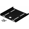 Suporte de montagem para disco rígido Goobay Wentronic 2,5 para 3,5, preto – adequado para montar um disco rígido de 2,5 numa baía de 3,5 (93990)