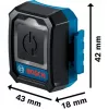 Bosch 1600A02GF1 azul