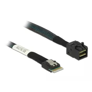 Cabo SAS DeLOCK 85081 0,5 m fino SAS SFF-8654 Mini SAS HD SFF-8643