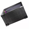 Caixa de PC MODECOM Volcano Stellar 5F ATX Midi Tower, vidro temperado, 5 ventoinhas pré-instaladas, USB‑C, suporta microATX/ATX, GPU máx. 420 mm, altura do cooler da CPU 175 mm