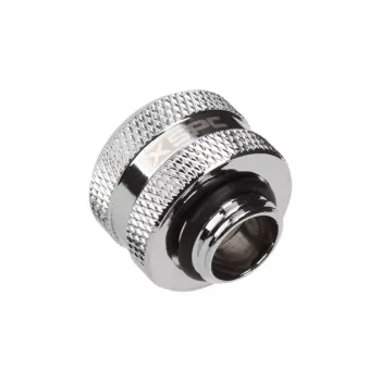 Adaptador XSPC G 1/4 polegadas para 14 mm, cromado — adaptador roscado de 14 mm para conectores de refrigeração líquida