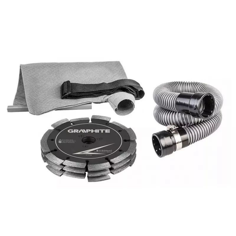 Fresadora de ranhuras Graphite 59G371 15 cm 8000 rpm 2400 W
