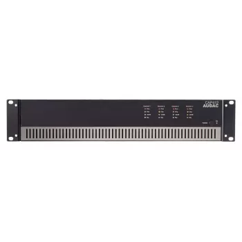 Amplificador de áudio AUDAC CAP412 4.0 canais 480 W Classe D preto
