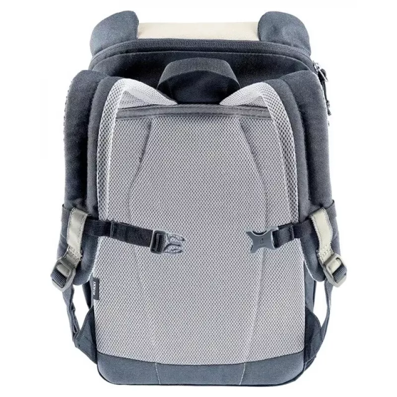 Mochila de dia compacta DEUTER Kikki — poliéster 8 L, 350×200×170 mm, 310 g, preto/branco