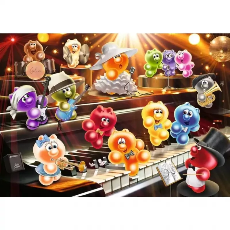 Puzzle Ravensburger Gelini make music 1000 peças – puzzle de 1000 peças, marca Ravensburger