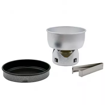Conjunto de utensílios de cozinha para campismo Trangia TRXCOOKIT02QZ01 Mini Trangia leve e compacto