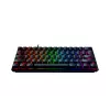 Teclado de gaming Razer Huntsman Mini 60% Opto-Mechanical Purple Switch RGB LED NORD com fios