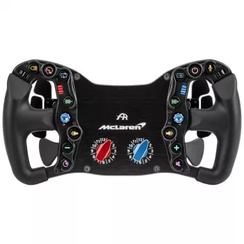 Volante de corrida Ascher Racing McLaren Artura Pro‑SC — Quick Release estilo borboleta