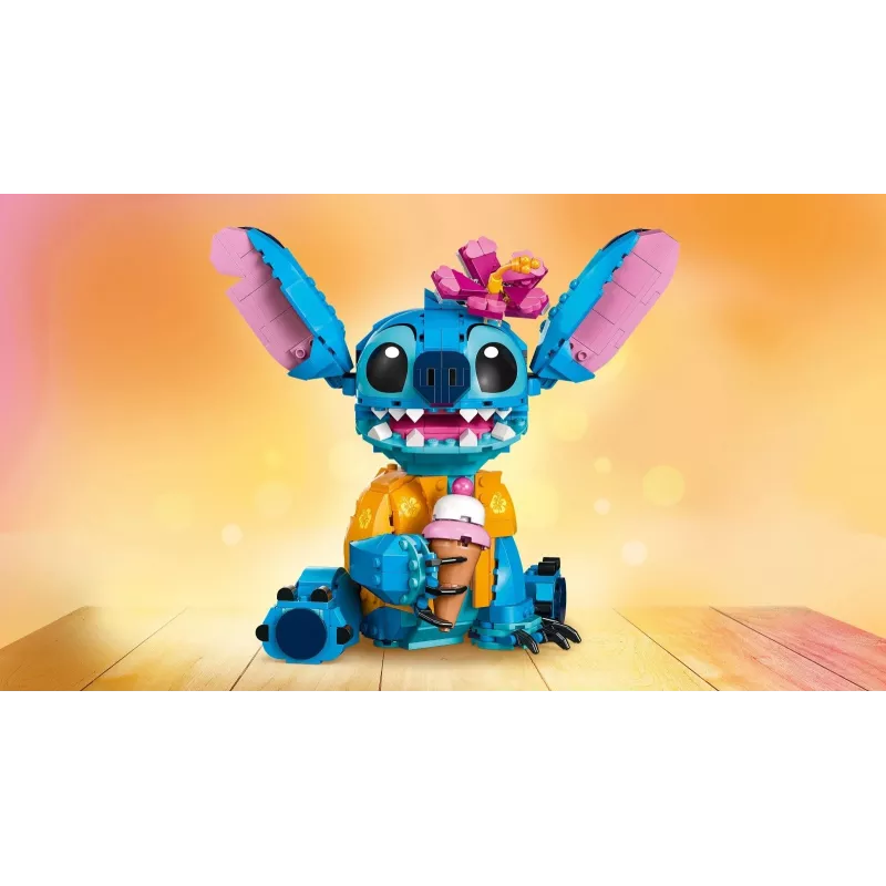 LEGO | Disney Stitch conjunto de brinquedo de construção para crianças com gelado 43249