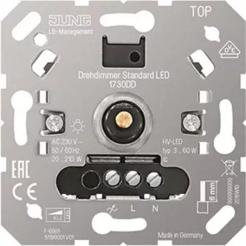Jung 1730DD dimmer rotativo LED standard