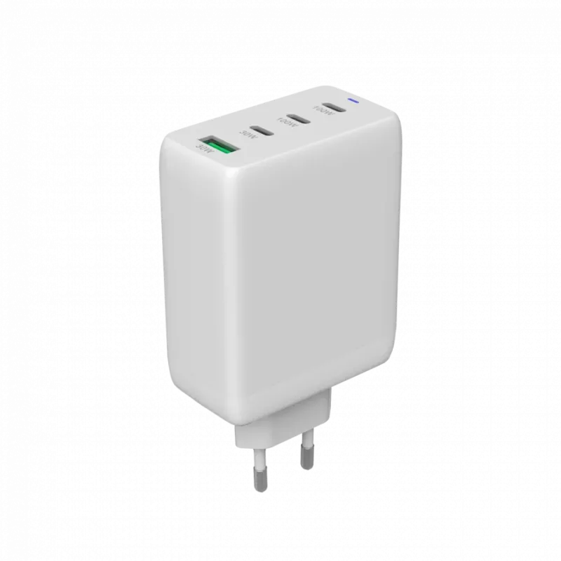 Carregador universal de parede de alta velocidade Canyon 100ACC - 2x USB-C 100W - 1x USB-C 30W -