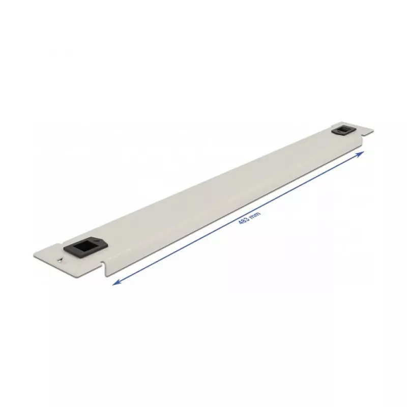 Tampa cega DeLOCK armário de rede 19 inch 66630 cinzento