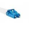 LANBERG FO-LULU-SD11-0010-YE cabo patch de fibra óptica, SM LC/UPC para LC/UPC duplex, G.657.A1, 1 m, amarelo