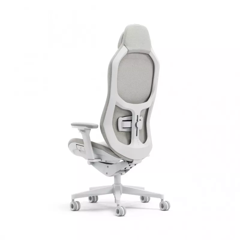 Cadeira gaming Fractal Design FD-CH-RE1F-02 Cadeira gaming para PC assento acolchoado branco