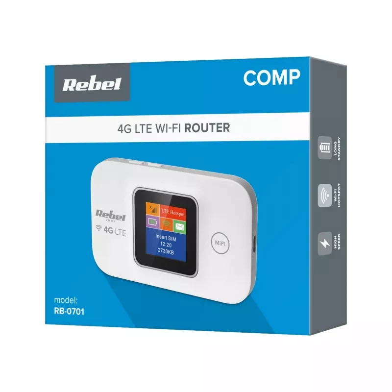 Router Wi-Fi Rebel RB-0701 single band (2,4 GHz) 3G 4G