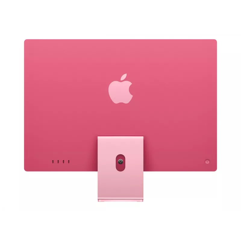 iMac 24 ecrã Retina 4.5k M4, rosa, M4 (10-CPU/10-GPU), 24GB, 512GB, vidro padrão, Touch ID, alemão, Gigabit Ethernet, Magic Mouse, MD2U4D/A