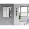 Topeshop OPAL WIESZAK BIEL cabide de roupa branco