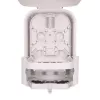 Caixa de terminação de fibra ótica Extralink Mona 16 fibras branco plástico PVC