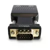 SAVIO CL-145 conversor VGA para HDMI, áudio, Full HD, preto