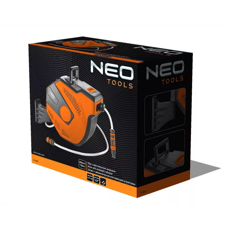 Mangueira de jardim NEO tools 15-891, 15 m de comprimento, material resistente