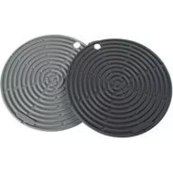 Base para copos / base para panelas Lurch 70264, cinzento, conjunto de 2