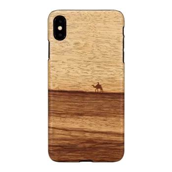 Capa para smartphone man and wood para iPhone XS Max — terra preto