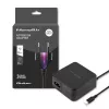 Carregador Qoltec 51027 | 65W | 5-20,3V | 2-3,25A | USB Type-C | PD