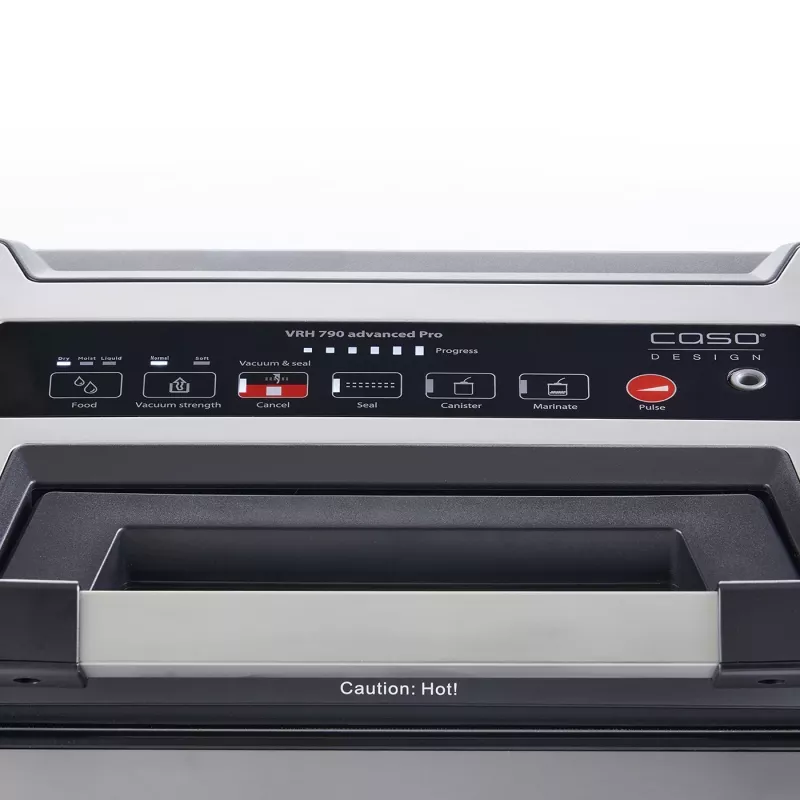 Máquina de vácuo Caso VRH 790 Advanced Pro 130 W com controlo de temperatura