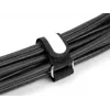 Suporte para abraçadeiras de cabos DeLOCK 19603 fecho de velcro preto 127x20 mm 5 unid.