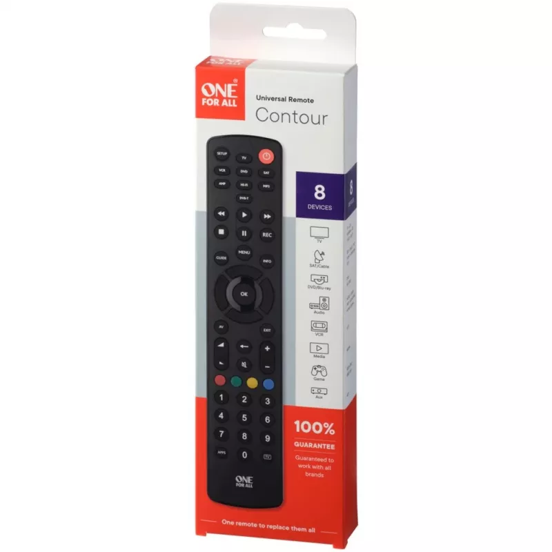 Comando universal One For All Contour 8