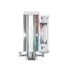 Montech NX400 White ARGB cooler a ar para CPU, 120 mm, multi-socket, branco