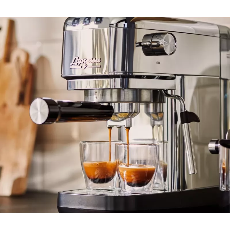 Máquina de café de pressão Lapressa aço inoxidável