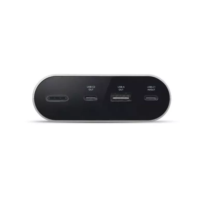 Carregador portátil Dell APB081GL 24000 mAh, 1x USB-A + 2x USB-C, saída 2 A, cinzento, 0,69 kg