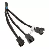 EK Water Blocks EK-Cabo Y para 3x ventoinhas PWM de 4 pinos 10 cm
