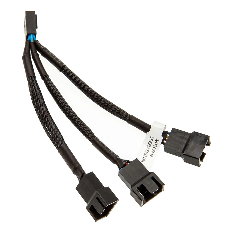 EK Water Blocks EK-Cabo Y para 3x ventoinhas PWM de 4 pinos 10 cm