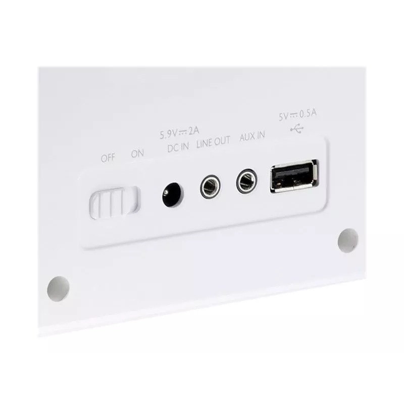 Rádio Internet WIFI ART RADA X102 X102 LCD cor 3.2 branco