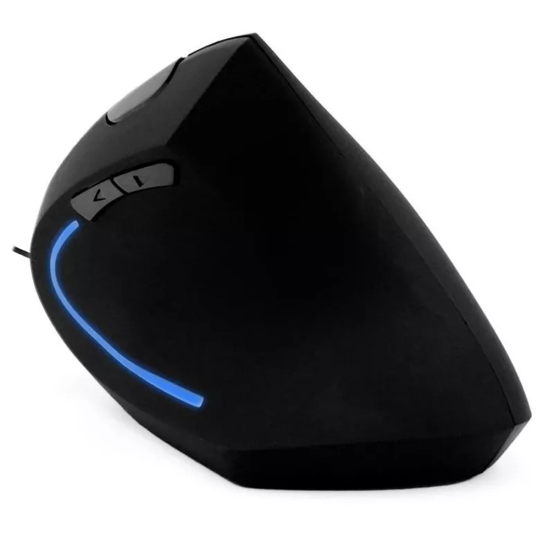 MEDIA-TECH VERTIC MT1122 Rato vertical com fios 6400 DPI Preto