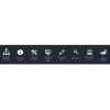 Switch de rede Hikvision DS-3E1309P-EI(B) 8 portas 100 Mbps com 110W PoE