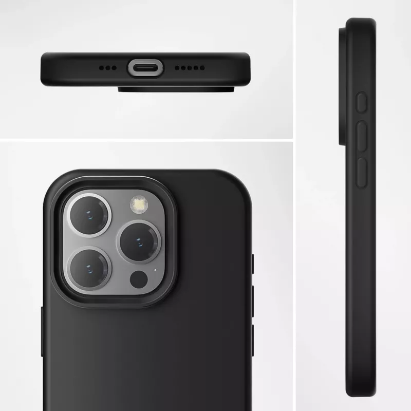 Capa 4smarts 540582 Capa para telemóvel para iPhone 15 Plus 6,7 polegadas Preto