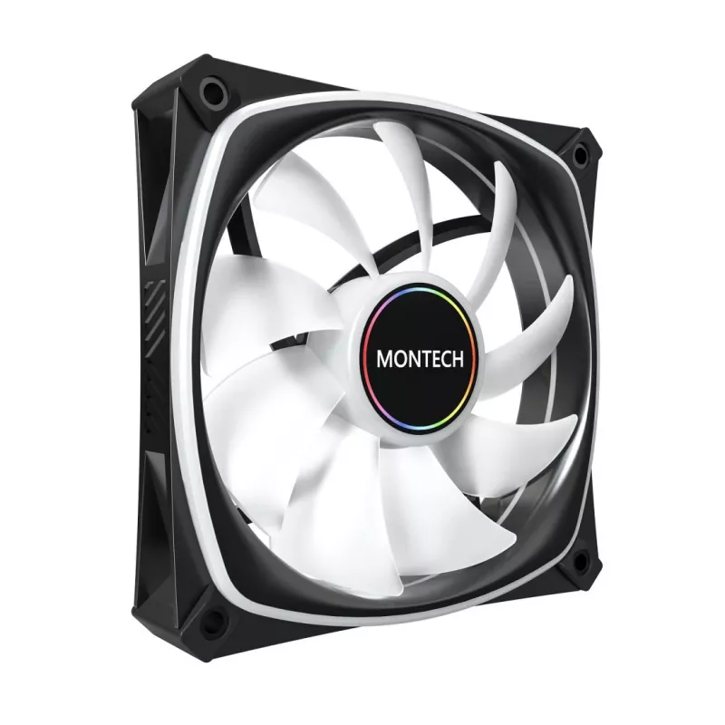 Ventoinha para caixa MONTECH AX120 PRO preto 120mm ARGB