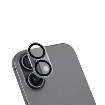 Proteção de câmara e vidro da lente Crong CRGLSIP1763 para iPhone 17 — proteção da lente da câmara