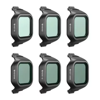 Conjunto de filtros para DJI Mini 5 Pro All Day da Freewell (FW‑MN5‑ALD) – kit variável ND/PL